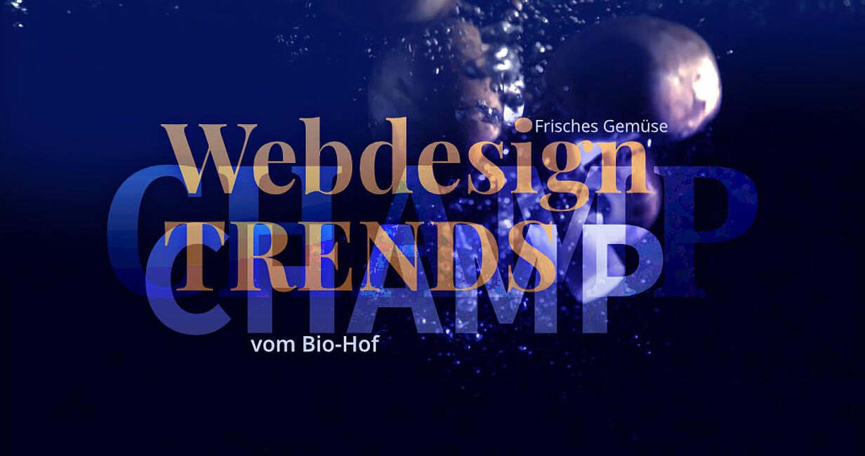 Webdesign Trends