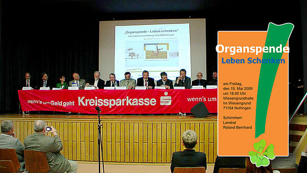 Event-Videoproduktion zur Organspende Info-Veranstaltung in Nufringen