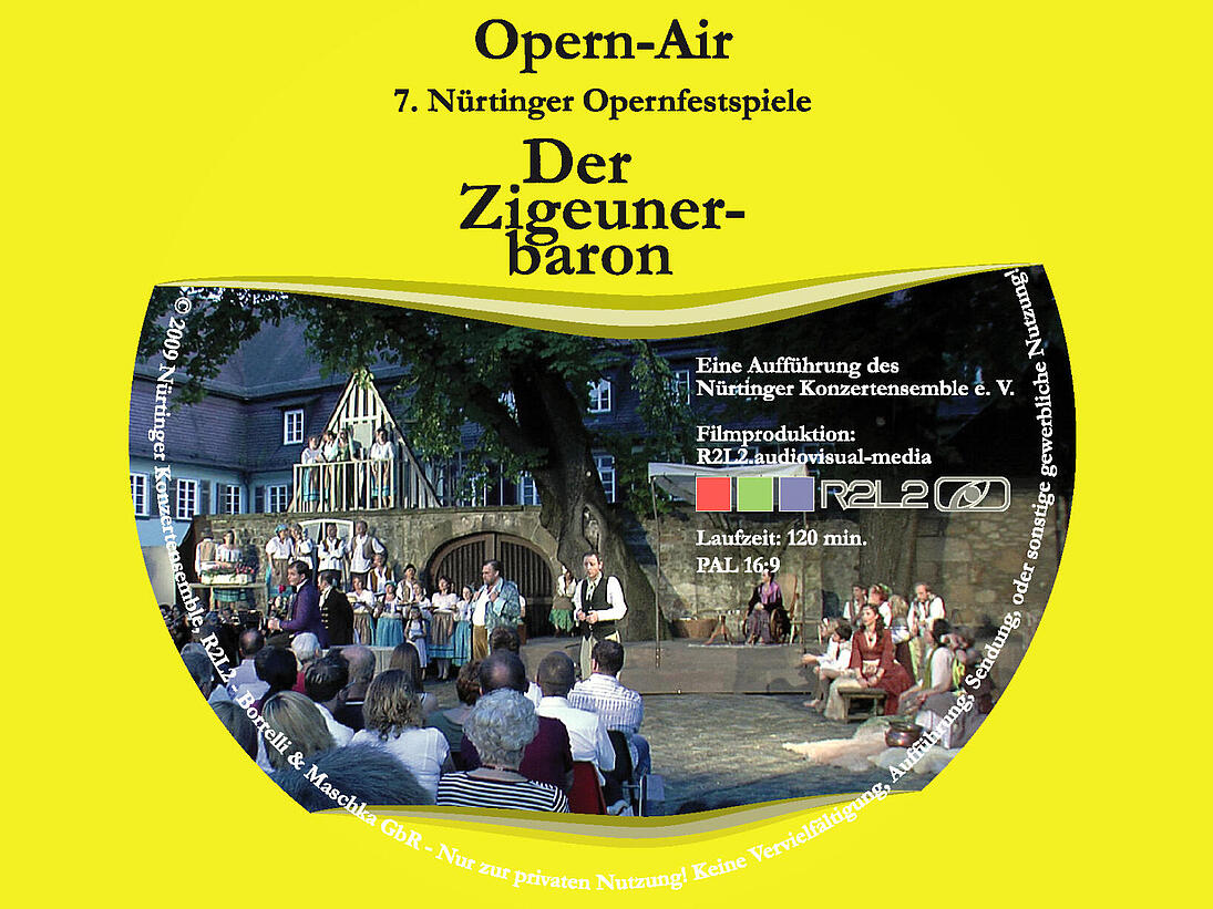 Live-Videoproduktion in Nürtingen "Zigeuner Baron"